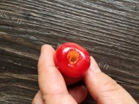 解暑西瓜樱桃果汁做法图解3)