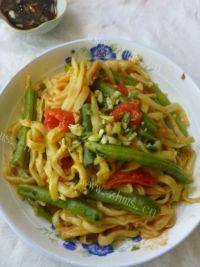 美味的豆角焖面