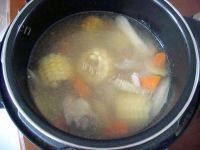 白果玉米排骨汤的做法图解七