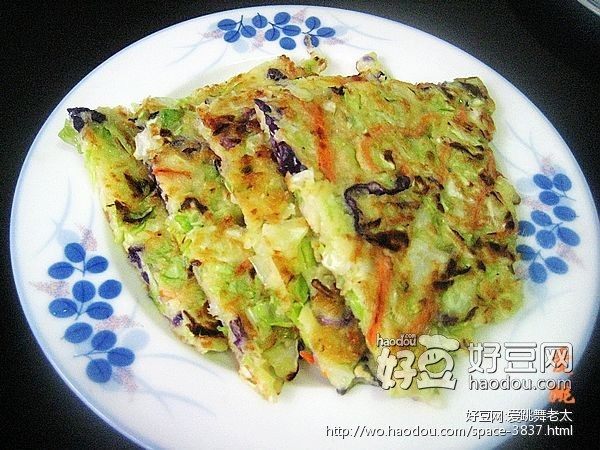 杂蔬蛋饼