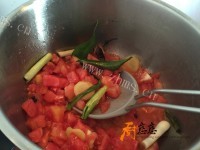 唇齿留香的番茄牛肉做法图解5)
