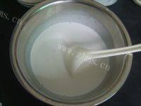 自己做的椰汁红豆糕做法图解5)