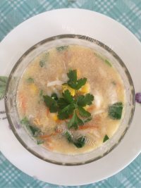 银鱼鸡蛋汤做法图解9)