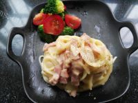 美味的培根奶油意面#百味来做法图解18)