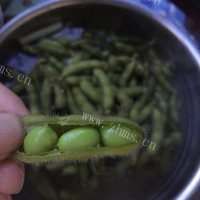 好吃的水煮毛豆做法图解4)