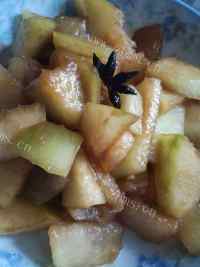 家常菜烧冬瓜