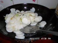 家常菜清炒山药片做法图解4)