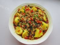 营养美味的鸡肉蒸日本豆腐做法图解12)