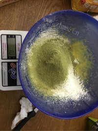 好吃的日式抹茶奶油球做法图解4)