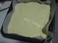 自制酸奶蛋糕做法图解8)