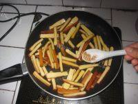 秀色可餐的韭菜炒豆腐干做法图解5)