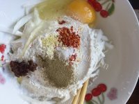 美味的萝卜丝饼做法图解4)