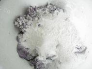 香糯的紫薯糯米饼做法图解3)