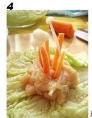 家常菜青衣白菜做法图解4)