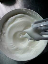 特下饭的轻乳酪蛋糕做法图解4)