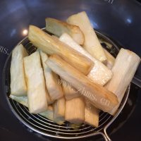 爽口的反砂淮山药做法图解3)