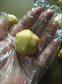 自制肉松酥饼做法图解8)