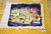 紫薯风味寿司的做法图解八