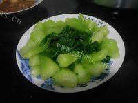 肉片青菜做法图解5)