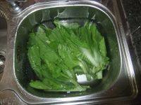 美味的芥菜汤做法图解3)
