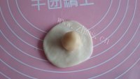 DIY豆沙菊花酥做法图解3)