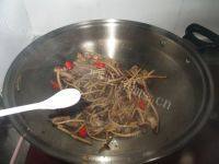 肉炒茶树菇做法图解11)