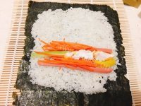 好吃不腻的私房寿司卷做法图解5)
