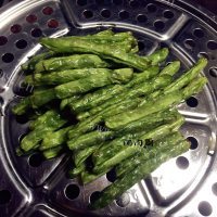 美味的干煸四季豆做法图解5)