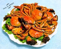 营养丰富的清蒸河蟹做法图解8)