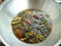 家常菜酸菜肉片做法图解6)