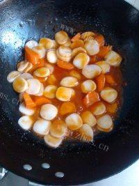 美味的茄汁年糕做法图解7)