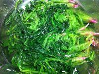蛋酱菠菜自制做法图解2)