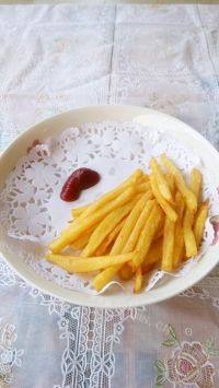 美味的香炸薯条