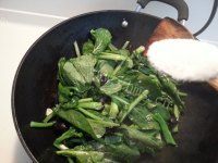 家常菜木耳菜心做法图解5)