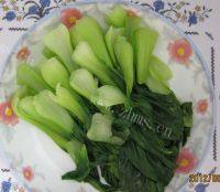 家常菜蚝油油菜做法图解3)