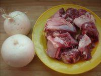 「DIY美食」羊肉萝卜汤做法图解1)