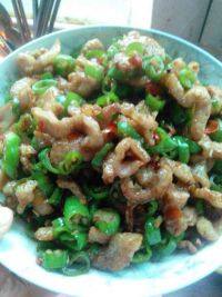 家常菜辣椒炒肉