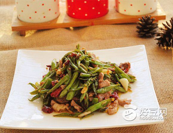 炝炒四季豆