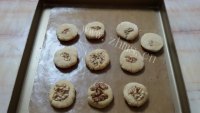 自制核桃酥饼做法图解5)