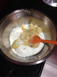 自制香蕉酸奶蛋糕做法图解1)