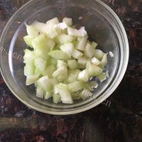 美味的杂菜炒饭做法图解6)