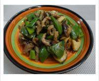 家常菜青椒炒肉丝