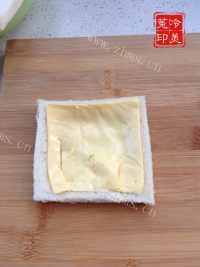 自制西多士做法图解4)