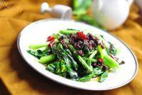 家常菜干煸菜心