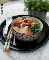 自制新疆汤饭