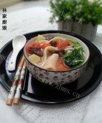 自制新疆汤饭