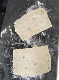 自制香蕉派做法图解4)