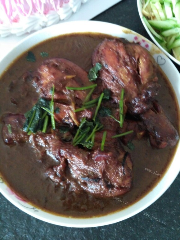 诱人的咖喱鸡腿