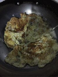 美味的牡蛎煎蛋做法图解5)