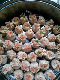 美味的香菇糯米烧麦做法图解11)